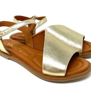 SANDALI BASSI VOLPATO DONNA ORO - 108220085 GOLD