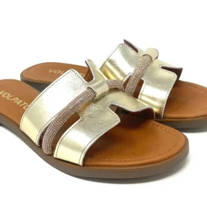 SANDALI BASSI VOLPATO DONNA ORO - 116240025OR