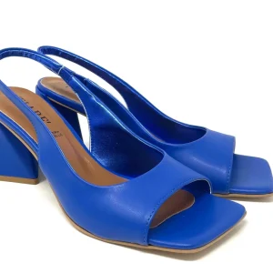 SANDALI CON TACCO TIARE' DONNA BLU - 12210 BLUET