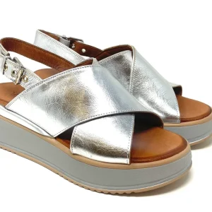 SANDALI BASSI VOLPATO DONNA ARGENTO - 126230937SI