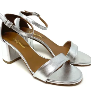 SANDALI CON TACCO VOLPATO DONNA ARGENTO - 138SFT ARG