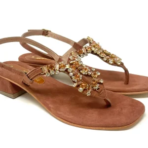 SANDALI BASSI PRINCIPE DONNA CORALLO - 14221 CORAL