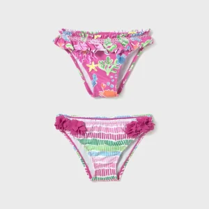 2 Costumi MAYORAL a fantasia fuxia da bambina 12 mesi - 4 anni