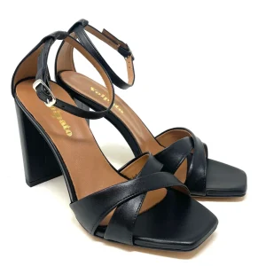 SANDALI CON TACCO VOLPATO DONNA NERO - 165SFT NERO