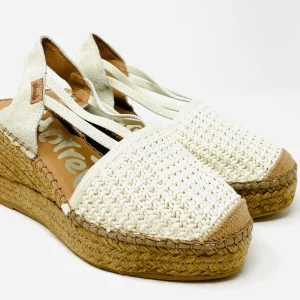 ZEPPE VIDORRETA DONNA BIANCO - 18400 CRUDO