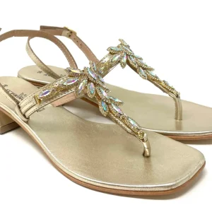 SANDALI BASSI PRINCIPE DONNA ORO - 20592 GOLD