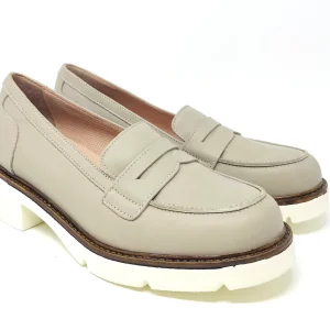 MOCASSINO VOLPATO DONNA BEIGE - 2399 CORDA