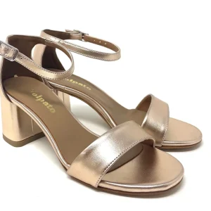 SANDALI CON TACCO VOLPATO DONNA RAME - 247MET RAME