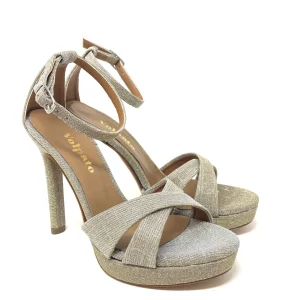 SANDALI CON TACCO VOLPATO DONNA BEIGE - 254NGH BEIG