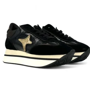 SNEAKERS AMA BRAND DONNA NERO - 3053 NERO