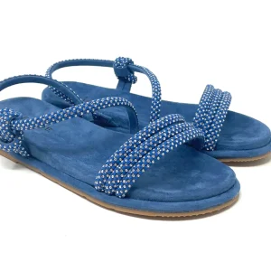 SANDALI BASSI LEJADE DONNA AZZURRO - 3366 AZZ