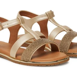 SANDALI BASSI TOMMY HILFIGER DONNA PLATINO - 33781 PLAT