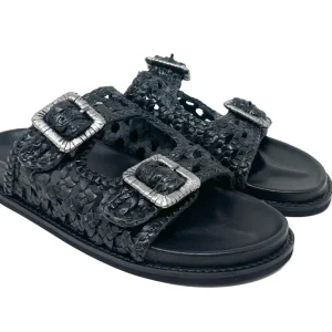 SANDALI BASSI EKP DONNA NERO - 3950K NERO