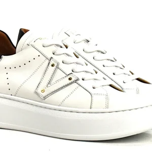 SNEAKERS VIA ROMA 15 DONNA BIANCO - 4156 BI/ARG