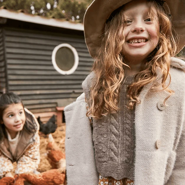 Cappotto Pelo MAYORAL Bambina con Colletto Ecopelliccia - 3-10 Anni - immagine 5