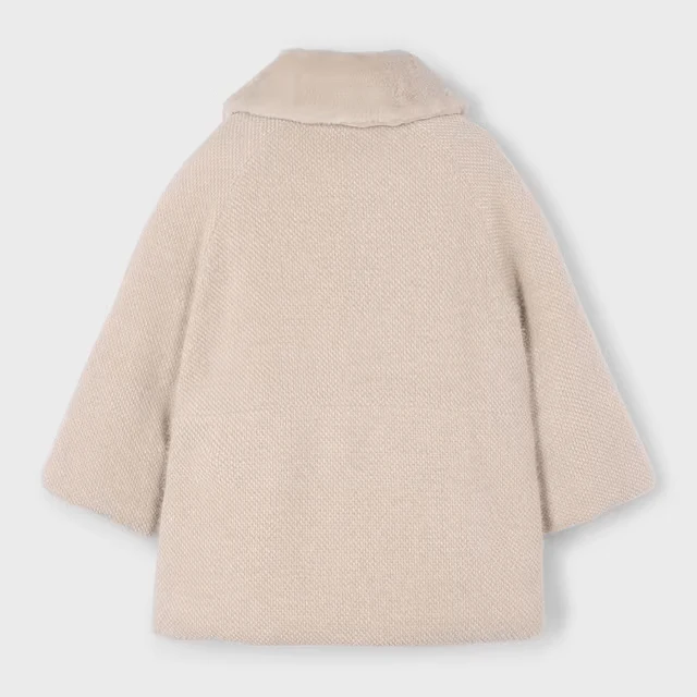 Cappotto Pelo MAYORAL Bambina con Colletto Ecopelliccia - 3-10 Anni - immagine 6