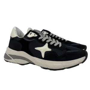 SNEAKERS AMA BRAND UOMO BLU - 4448 BLU