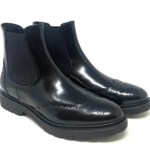 TRONCHETTI BASSI VOLPATO DONNA NERO - 5585A NERO