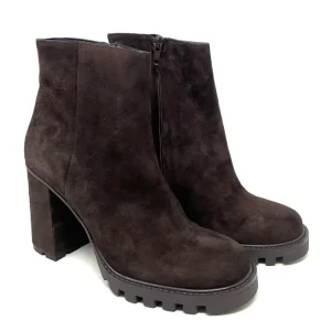 TRONCHETTI CON TACCO VOLPATO DONNA TESTA MORO - 562CAM TM