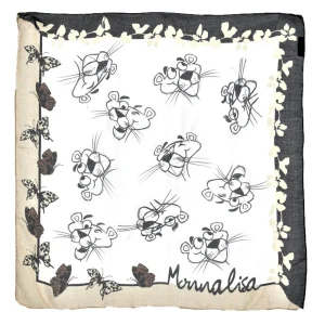 Foulard MONNALISA pantera rosa