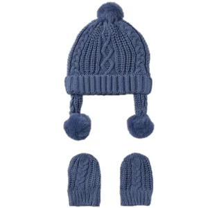 Set Cappello e Muffole dalla 3mesi alla 18mesi