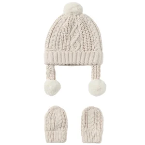 Set MAYORAL cappello e muffole dalla 3mesi alla 18mesi