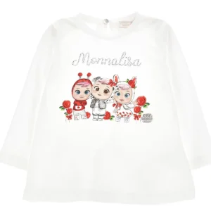Maxi t-shirt MONNALISA dalla 6mesi alla36mesi