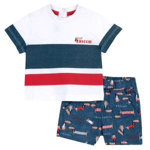 Completo t-shirt e bermuda CHICCO dalla 3mesi alla 4anni