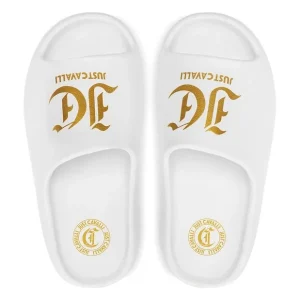 DONNA JUST CAVALLI CIABATTE BIANCO - 76RA3ST2QA9