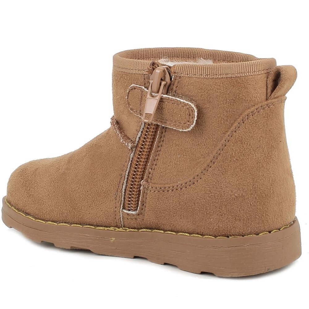 Stivaletti PRIMIGI cuoio scamosciato con strass dal 24 al 35 - immagine 5