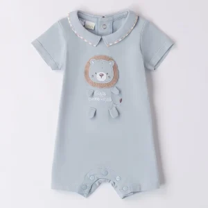 Pagliaccetto i DO azzurro leoncino 1 mese - 3 mesi