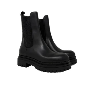 TRONCHETTI BASSI VOLPATO DONNA NERO - ASIA13L NERO