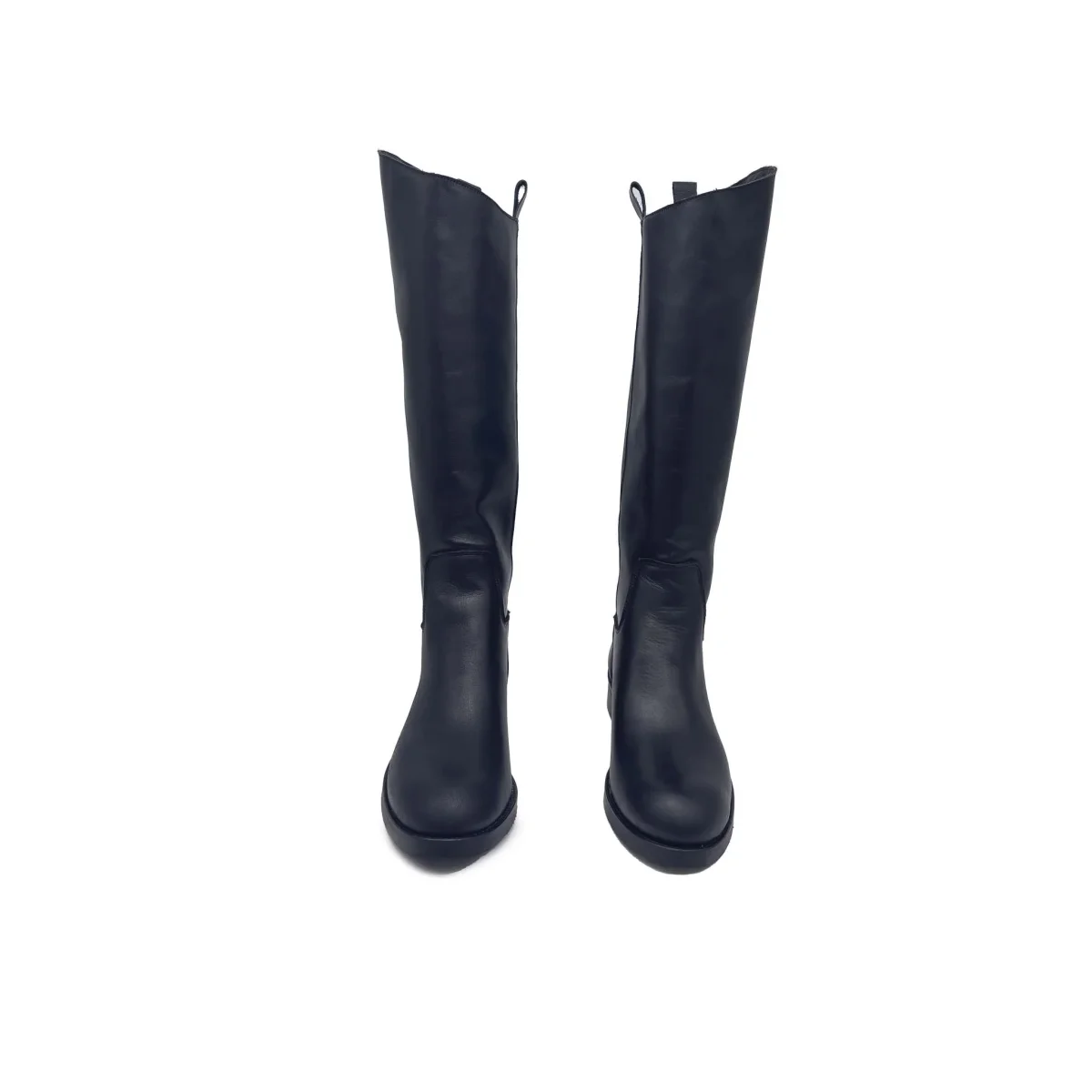 Stivale AUSTRIA in Vera Pelle Nero