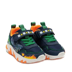 SNEAKERS BULL BOYS BAMBINO BLU - BBAL5086 BLU