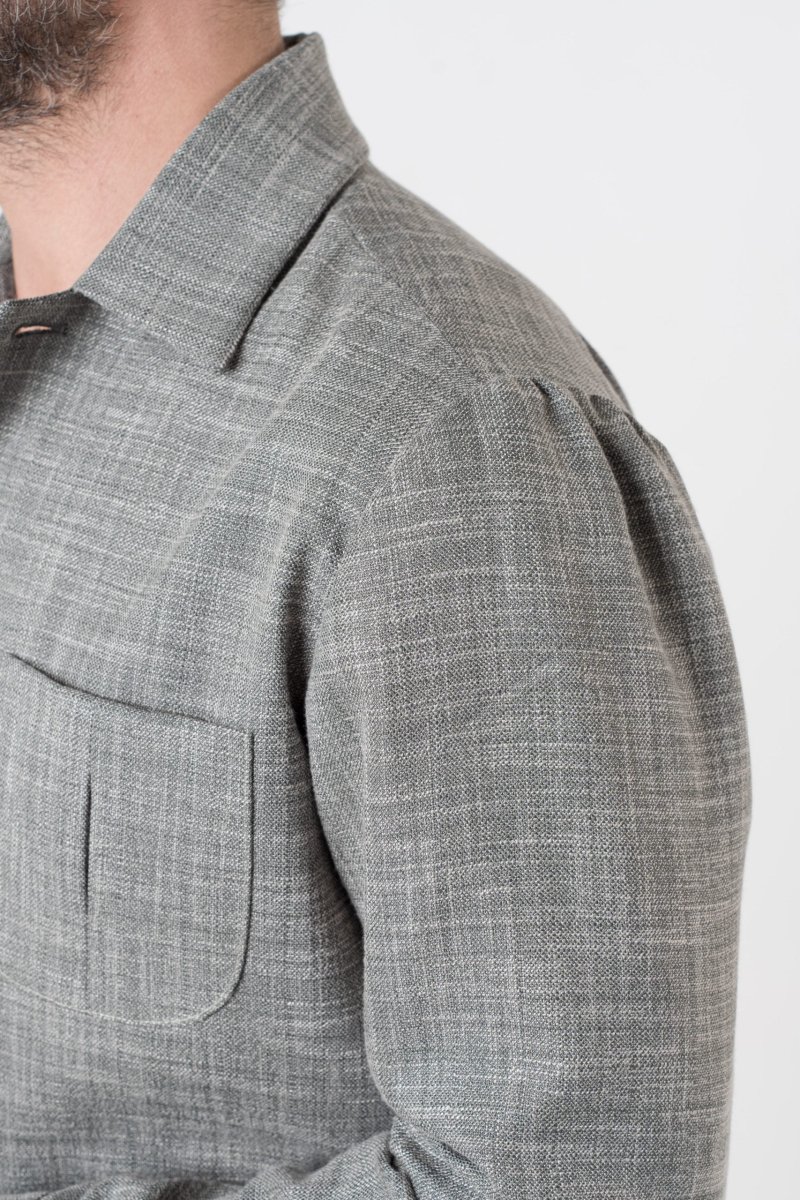 Giubbinetto Over con Spalla Arricciata Menta - immagine 8