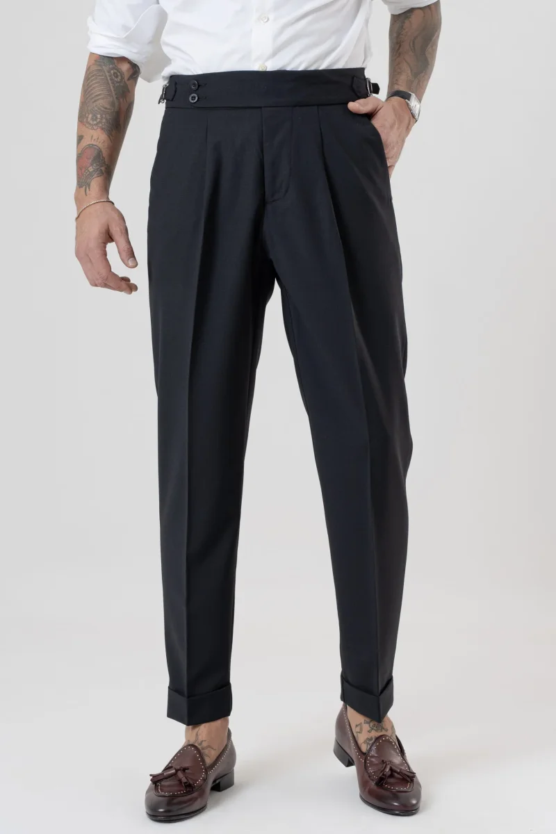 Pantalone con Bustino Tondo Nero Milano - immagine 2