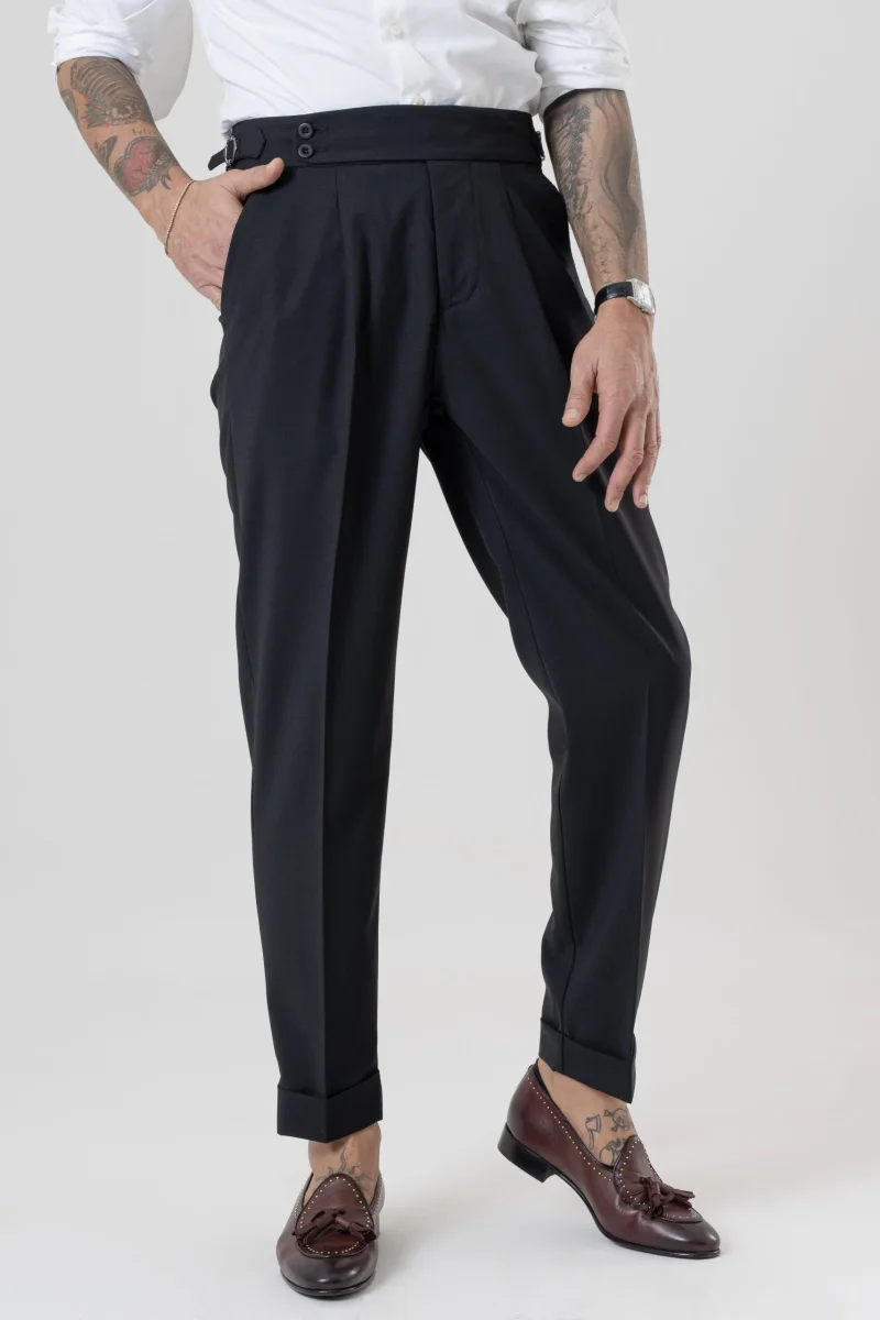 Pantalone con Bustino Tondo Nero Milano - immagine 4