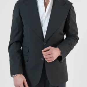 Giacca Monopetto Nero Milano