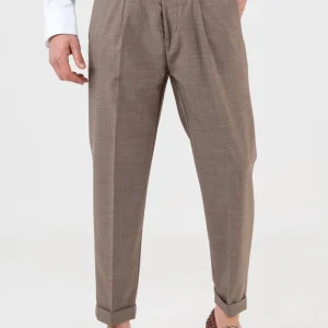 Pantalone Biforcato Tortora Taormina