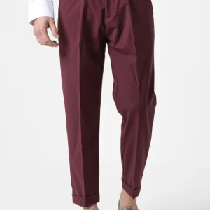 Pantalone Biforcato Amaranto Firenze