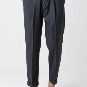 Pantalone Biforcato Nero Solaro Las Vegas