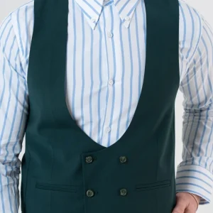 Panciotto Doppiopetto Verde Smeraldo Miami