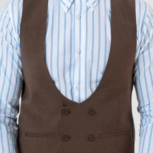 Panciotto Doppiopetto Moro Roma