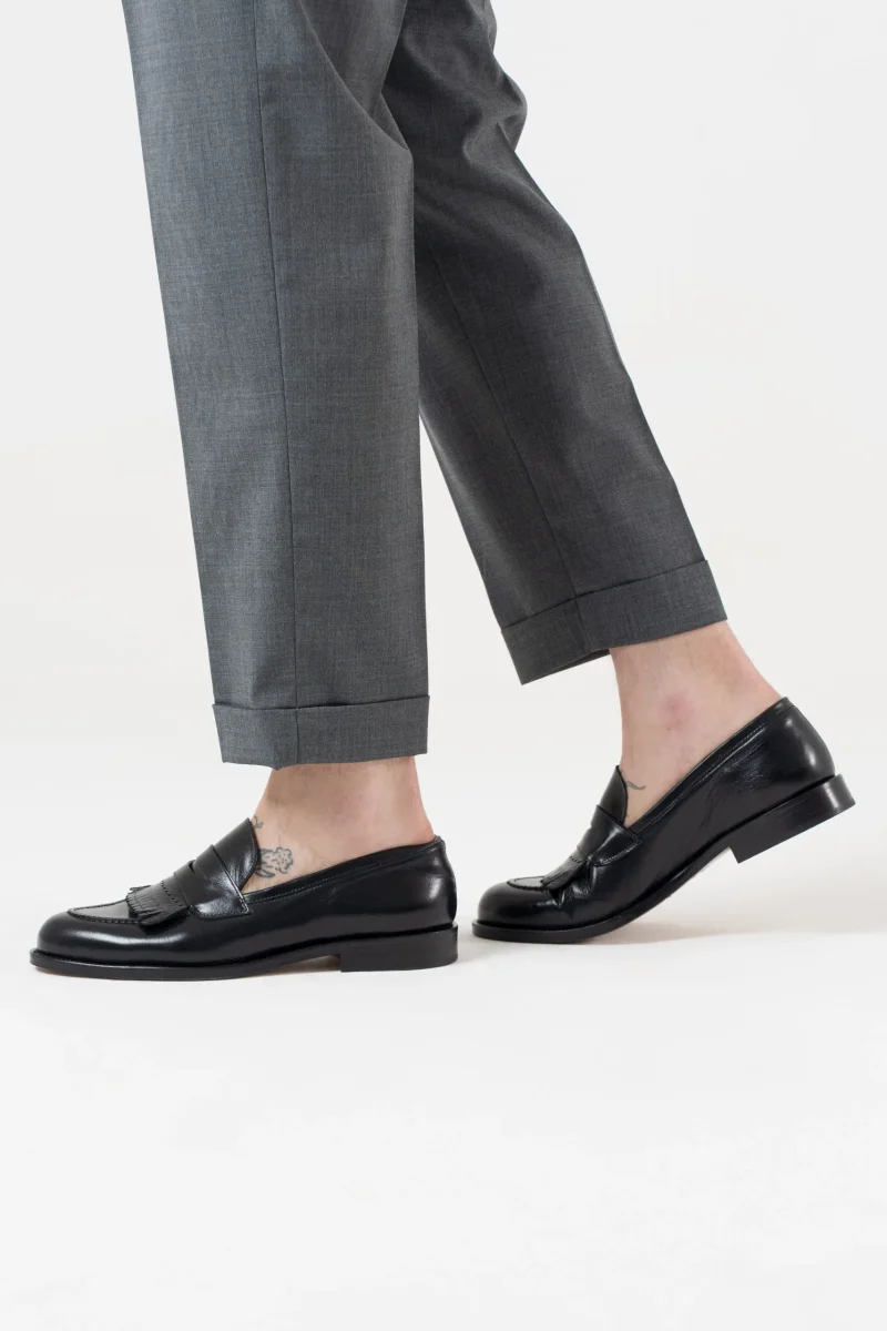 Pantalone Biforcato Piombo Copenaghen - immagine 5