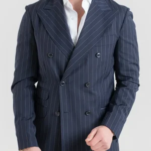 Giacca Socket Blu Riga Verde Riva