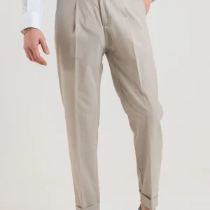 Pantalone con Bustino Tondo Burro