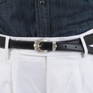 Cintura Native in Pelle Nera