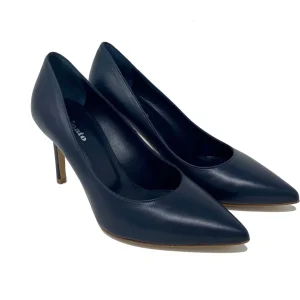 DECOLLETE VOLPATO DONNA BLU - E450 BLU