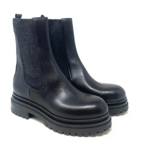 TRONCHETTI BASSI VOLPATO DONNA NERO - GIOVI08 NER