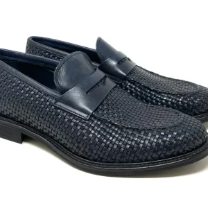 MOCASSINO BOTTICELLI UOMO BLU - GRU012INT BLU
